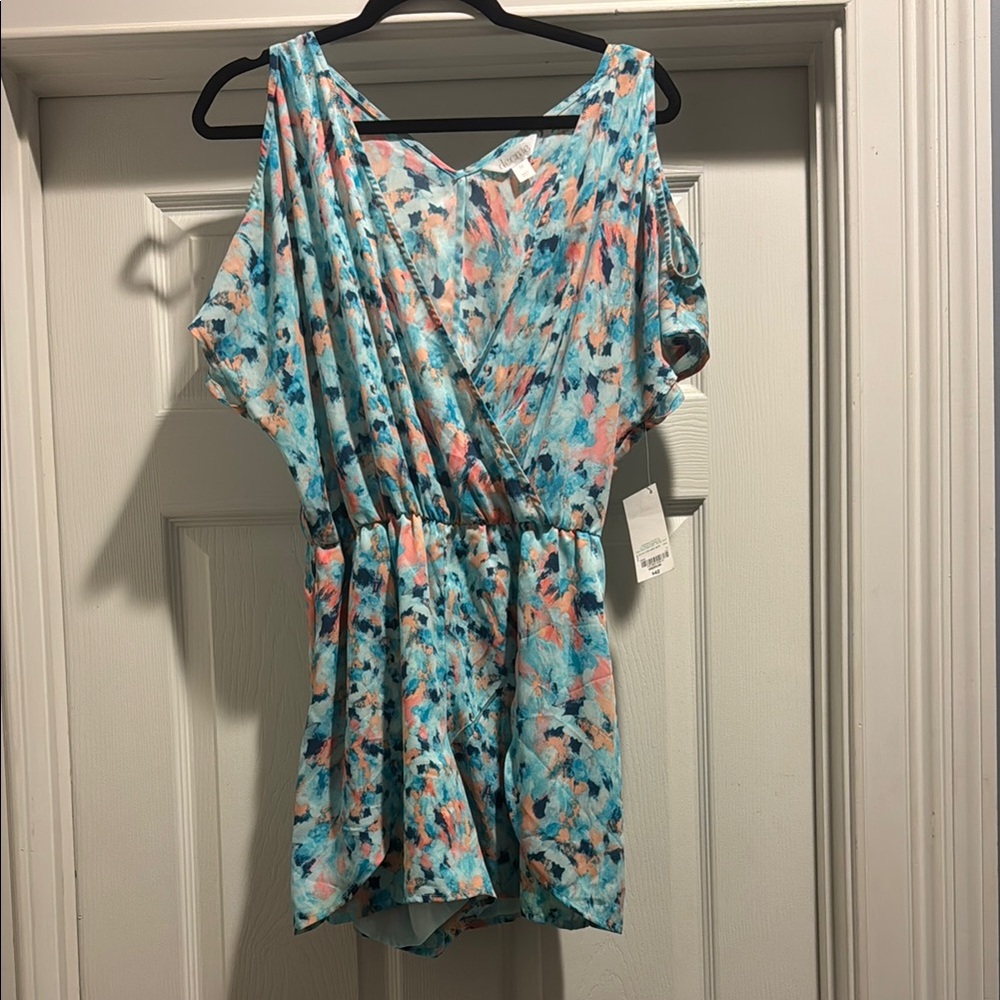 Decree Floral Print Romper